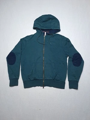 Sun68 Men's Cotton Long Sleeve Hoodie M Dark Green - Immagine 1 di 4