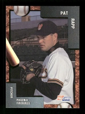 1992 Fleer Procards Phoenix Firebirds 2821 Pat Rapp BXCP35 Foto 1 de 2
