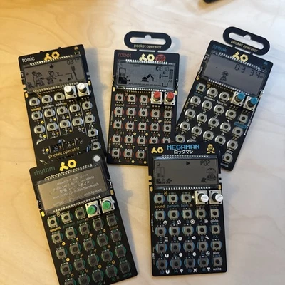 Teenage Engineering Pocket Operator PO-128 Mega Man, PO-35, PO-32, PO-28, PO-12  - Bild 1 von 3