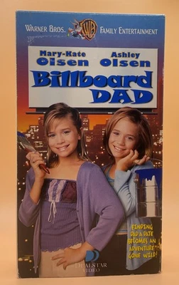 Billboard Dad VHS 1998 Slip Sleeve Mary Kate & Ashley Olsen Slipsleeve - Image 1 of 3