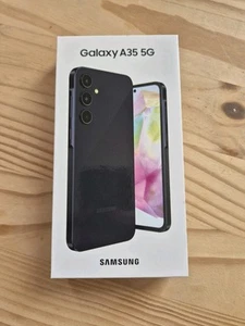 Samsung Galaxy A35 5G 128GB Unlocked, Unopened And Sealed, Navy - Picture 1 of 3