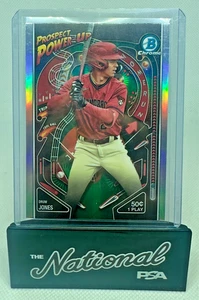 2024 Bowman Druw Jones #PP-4 RC Chrome Prospect Power Up Insert Diamondbacks - Picture 1 of 2