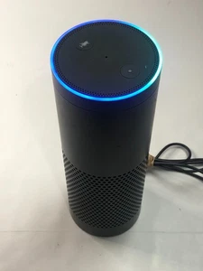 Amazon Echo SK705DI 1st Generation Alexa Smart Speaker Black Tower with Echo Dot - Picture 1 of 7
