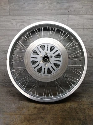 86 86-87 Suzuki VS700 Intruder 1986 llanta delantera freno ligera curva DL-692 Foto 1 de 4