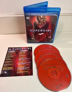 Supergirl Complete Fourth Season 4 Blu-Ray, vs Lex Luthor, Agent Liberty, Bonus - Picture 1 of 5