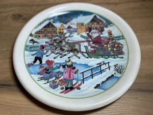 1 x Arzberg Porzellan Teller – Weihnachtsmotiv – 26,5 cm Durchmesser - Bild 1 von 3