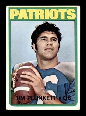 1972 Topps #65 Jim Plunkett RC VG X3582087 - Image 1 of 3