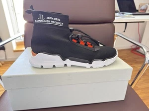 Leandro Lopez Designer Sneaker – Schwarz – Größe 41 / 8,5 Original Karton - Bild 1 von 7