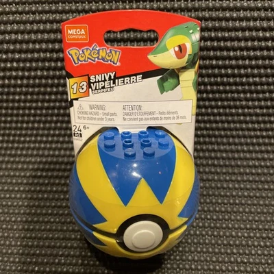 Mega Construx Pokemon Snivy Serie 13 Nuevo Muy Raro Foto 1 de 4