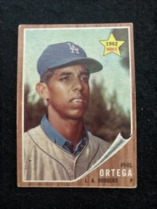 1962 TOPPS # 69 PHIL ORTEGA VG C 5223 - Picture 1 of 2