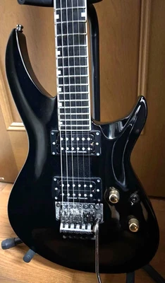 Edwards by ESP Horizon-Ⅲ Guitar E-HR-145Ⅲ Black 24f Seymour Duncan Pickup - Image 1 of 4