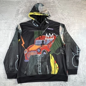 Jean-Michel Basquiat Members Only Hoodie Herren XL All Over Print Grafik - Bild 1 von 8