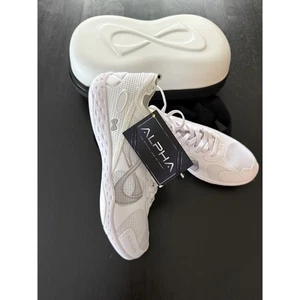 Nfinity Alpha Cheerleading Shoes NFS-1020-00 White Size 8 w Carry Case NEW - Picture 1 of 4