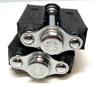 NEW Schwinn bicycle reissue 1995 PHANTOM Deluxe men's PEDALS w/ extra BLOCKS - Picture 1 of 6