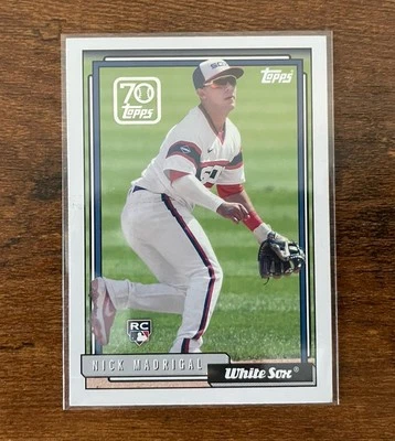 2021 Topps 70 Years of Topps #70YT-42 Nick Madrigal RC – White Sox Rookie - Image 1 of 2