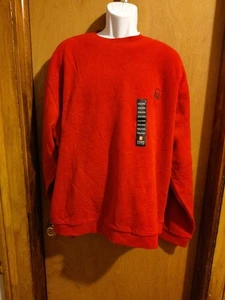 Chaps Ralph Lauren Men's Red Fleece Sweatshirt 2XL NWT - Picture 1 of 3