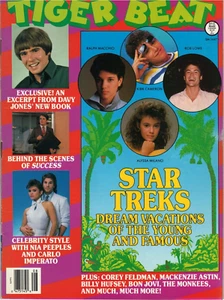 Teen Beat Magazine August 1987 Bon Jovi Monkees Michael J Fox Corey Feldman - Picture 1 of 23