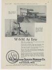 1927 Wellman Seaver-Morgan Ad: Erie, Pennsylvania Dock Pictures - Dump Cars