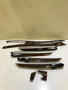 GENUINE BMW E71 X6 Interior Trim Set ASH TRIM WOODEN ALUMINIUM TRIM SET - Picture 1 of 12