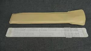 (B15) Fullerton-Acu Model 400 12-1/2" Plastic Slide Rule w/ Case - Picture 1 of 5
