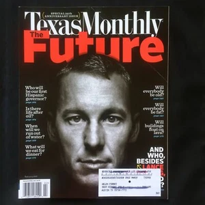 Texas Monthly Magazine February 2008 Lance Armstrong Matthew Simmons - Imagen 1 de 1