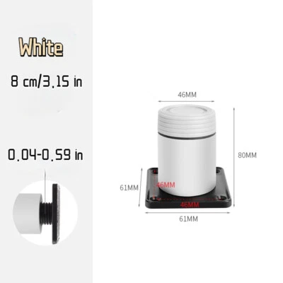 4 peças móveis ajustáveis pernas pés armário ferramenta de substituição hardware resistente - Imagem 1 de 4