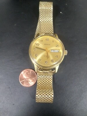 Reloj Automático Benrus 1663S ALEMÁN Vintage Funcionando con Correa Ajustable Foto 1 de 4