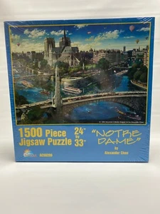 Alexander Chen NOTRE DAME 1500 PC. Jigsaw Puzzle 24" x 33" by SunsOut AC56200 - Picture 1 of 12