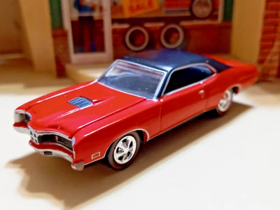 Mercury Cyclone GT 1970 rojo Johnny Lightning 351 429 SCJ Cobra Jet 70 Ford Foto 1 de 4