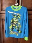 Vintage 1991 Kinder Wurmser Teenage Mutant Ninja Schildkröten Shirt langärmelig Gr. 8-10