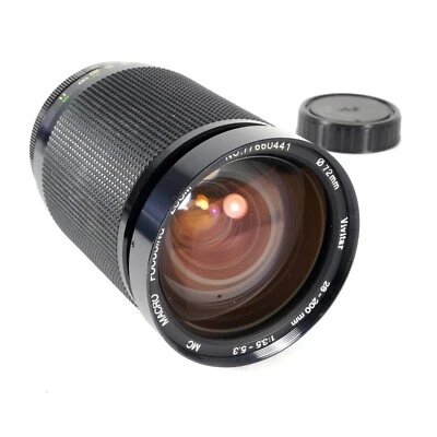 Vivitar MC 28-200mm f/3.5-5.3 Lens for OM Film Cameras - Image 1 of 4