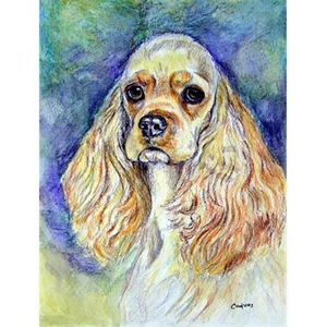 Carolines Treasures 7178CHF 28 x 40 in. Blonde Tan Cocker Spaniel House Size ... - Picture 1 of 1