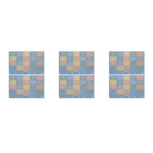 6 Sheets Planner Tabs Monthly Index Stickers Self Adhesive Monthly Dividers - Picture 1 of 12