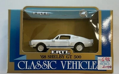 RARE ERTL White 1968 Shelby GT 500 1:43 scale #2804 - Image 1 of 4