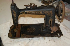 Máquina de coser XB Brunswick Parlor piezas originales - descuento - Imagen 1 de 54