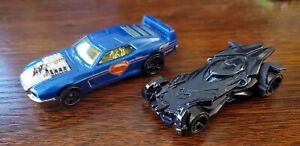 Hot Wheels BATMAN and SUPERMAN Die-cast Cars/ 1:64/ DC Comics/ Rare Collectibles