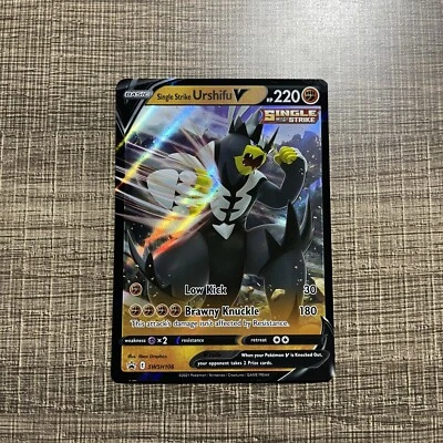 Single Strike Urshifu V - swsh106 - Pokemon sword & shield Promo Card - NM/M - Image 1 of 2