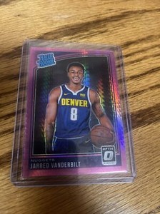 2018-19 Donruss Optic Hyper Pink #151 Jarred Vanderbilt LAKERS