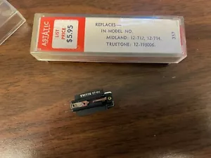 Vintage Nos Astatic Plattenspieler Schallplattenspieler Patrone/Nadel # 633 - Bild 1 von 2