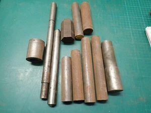 Tagli in acciaio 5,9kg 3/4" - 1 3/8" diametro 2" - 6" lunghi qualche leggera ruggine superficiale - Foto 1 di 7