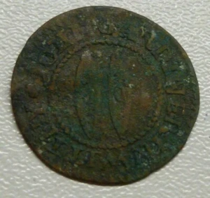 Witney, Oxon 17th Century 1/2d Token 1669 W231 John Gardiner - Picture 1 of 3