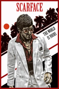 Scarface Classic Movie Silk Print Painting Wall Art Home Decor - POSTER 20x30 - Picture 1 of 4