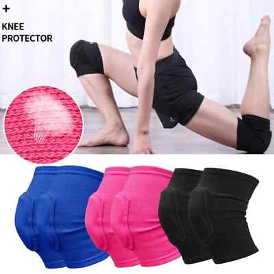 2pcs Sports Sponge Compression Woman Elastic Knee Pads Protector for Dancing - Image 1 of 4