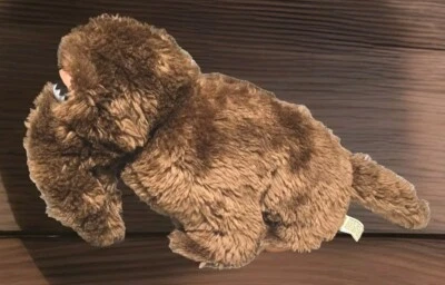 Juguete de peluche para marionetas Snuffleupagus vintage Applause Sesame Street con etiqueta Foto 1 de 4