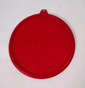 Tupperware Replacement Lid Red C 227-22 6.5" Vintage Made in USA - Picture 1 of 3