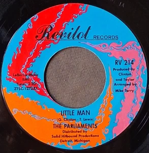 northern soul THE PARLIAMENTS Little Man REVILOT 214 M- - Picture 1 of 2