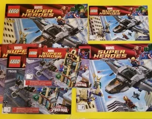 LEGO Marvel Super Heroes Lot 6869, 76005, 76007, 76006 6867 *Books Only* - Picture 1 of 2