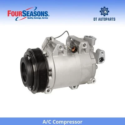 For 2002-2006 Nissan Altima 2.5L L4 A/C Compressor 4 Seasons 2003 2004 2005 - Image 1 of 4