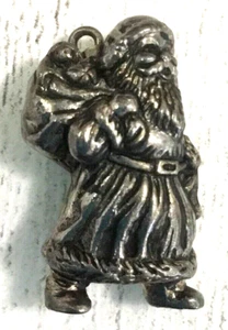 Hallmark Keepsake Precious Edition Ornamento Plateado PLATEADO SANTA 1991 NUEVO EN CAJA - Imagen 1 de 5