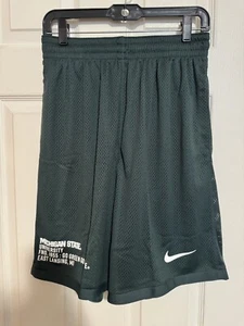 Nike Dri-FIT Men Small Michigan State Spartans Mesh Performance Short DR3198-397 - Picture 1 of 5